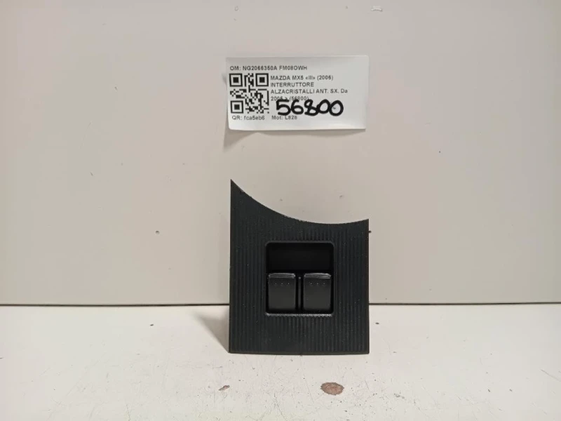 Interruttore Alzacristalli ANT SX NG2066350A Mazda MX5 III 2006