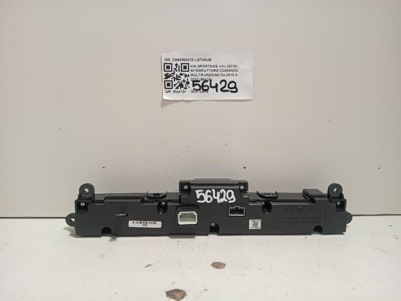 Interruttore Comando Multifunzione D996568020 Kia Sportage IV 2018