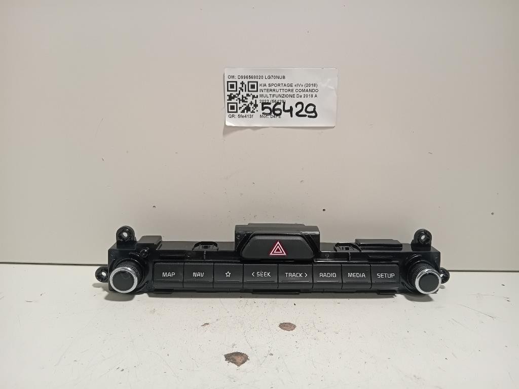 Interruttore Comando Multifunzione D996568020 Kia Sportage IV 2018