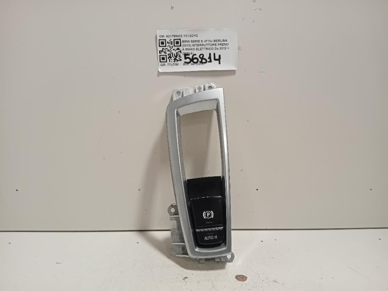 Interruttore Freno A MANO Elettrico 921759402 Bmw Serie 5 F10 Berlina 2012