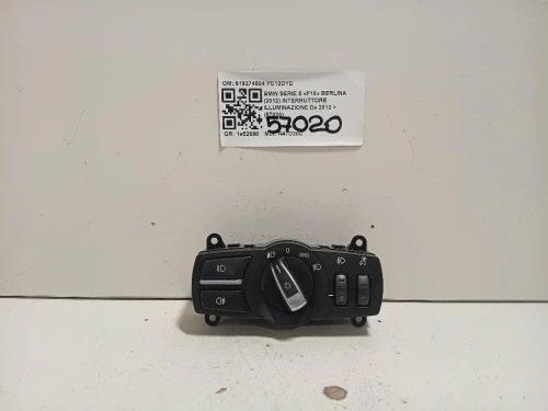 Interruttore Illuminazione 919274604 Bmw Serie 5 F10 Berlina 2012