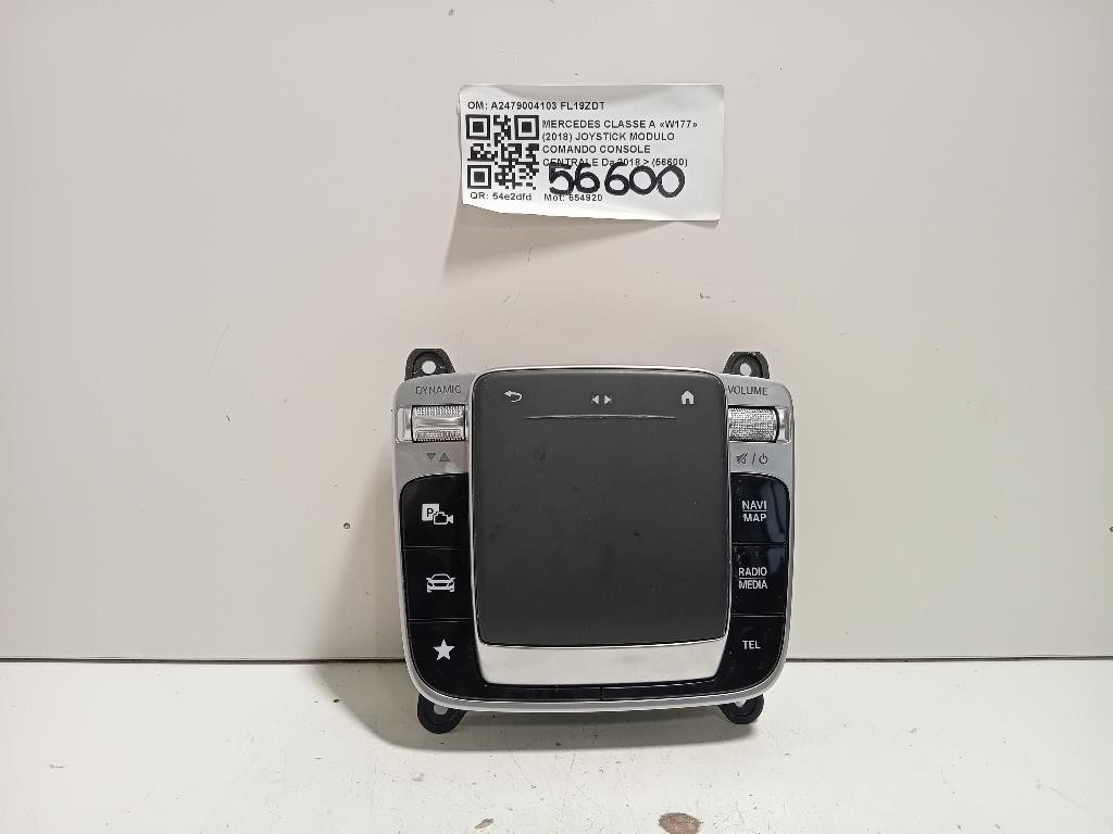 Joystick Modulo Comando Console Centrale A2479004103 Mercedes Classe A W177 2018