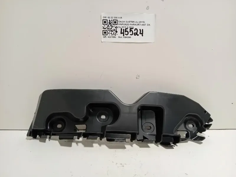 Rinforzo Paraurti ANT DX 62 22 200 11R Dacia Duster I 2010