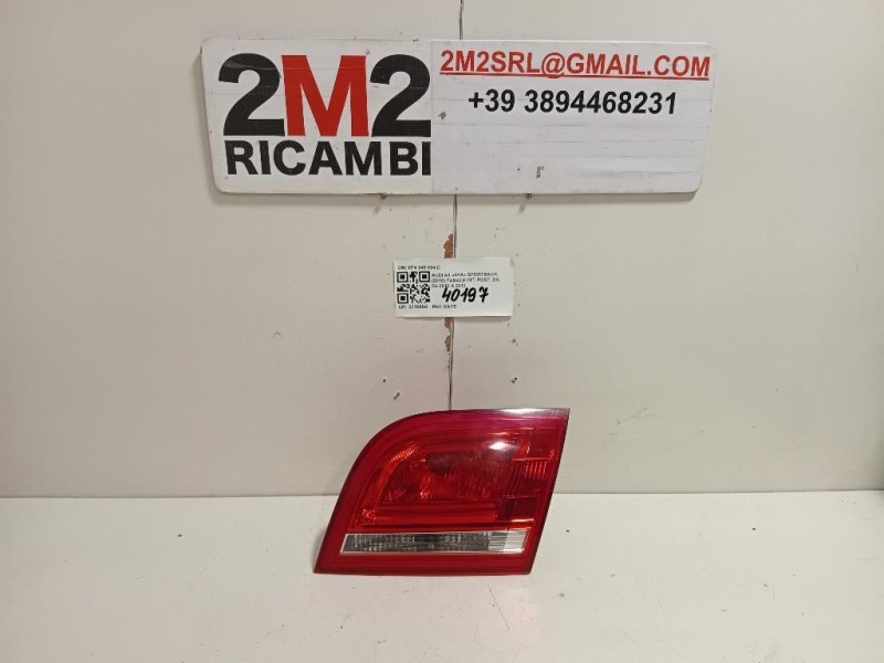 Fanale INT POST DX 8P4 945 094 D Audi A3 8PA Sportback 2010