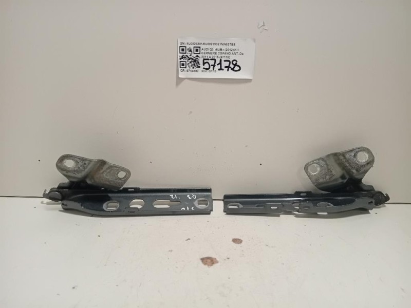 KIT Cerniere Cofano ANT 8U08233018U0823302 Audi Q3 8UB 2012