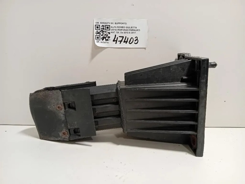 Rinforzo Paraurti ANT SX 50520273 SX SUPPORTO Alfa Romeo Giulietta 2010