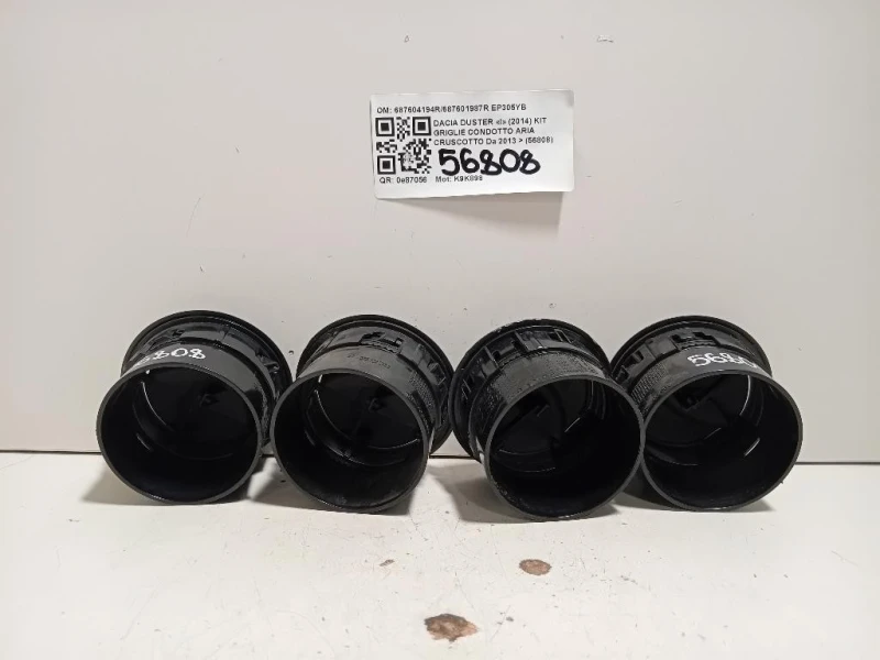KIT Griglie Condotto ARIA Cruscotto 687604194R687601987R Dacia Duster I 2014