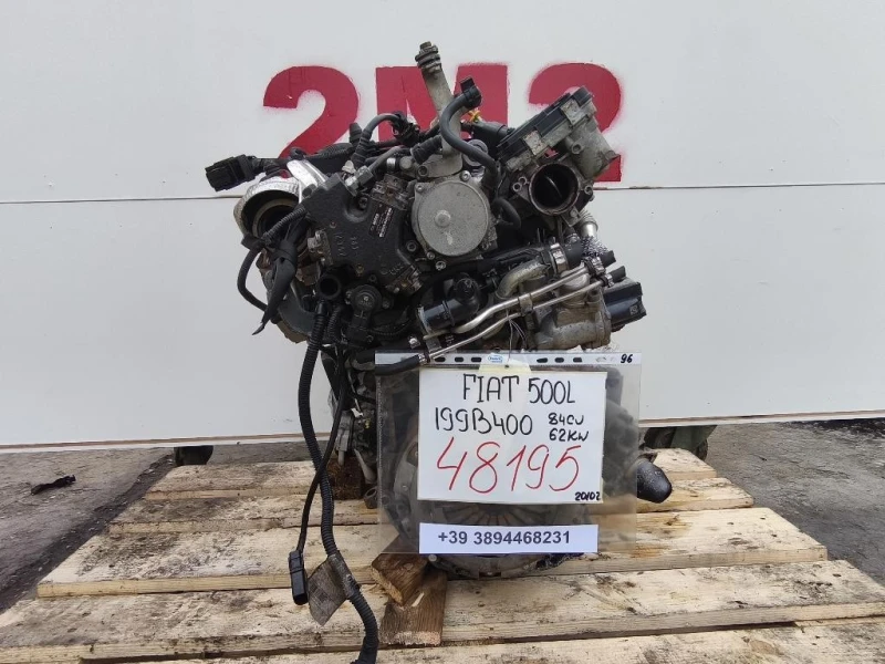 Motore Completo 199B4000 84 CV 62 KW Fiat 500L 2013
