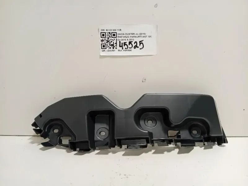 Rinforzo Paraurti ANT SX 6222 300 10R Dacia Duster I 2010