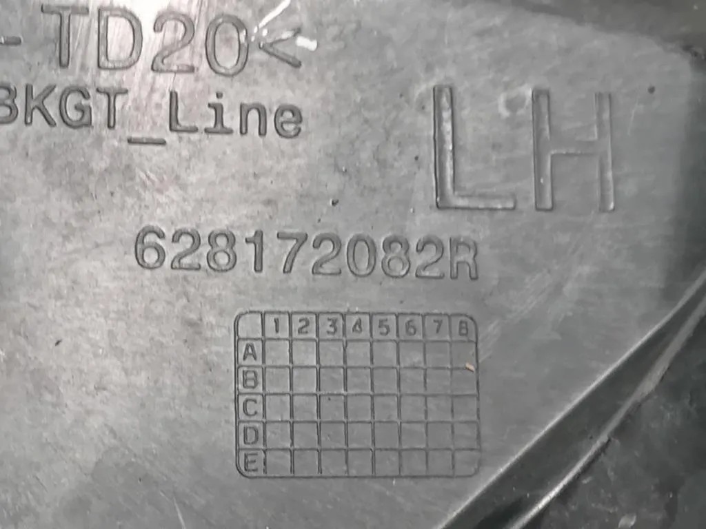 Rinforzo Paraurti ANT SX 628172082R Renault Mégane IV 2016