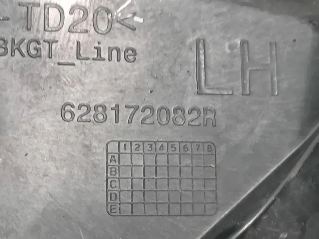 Rinforzo Paraurti ANT SX 628172082R Renault Mégane IV 2016