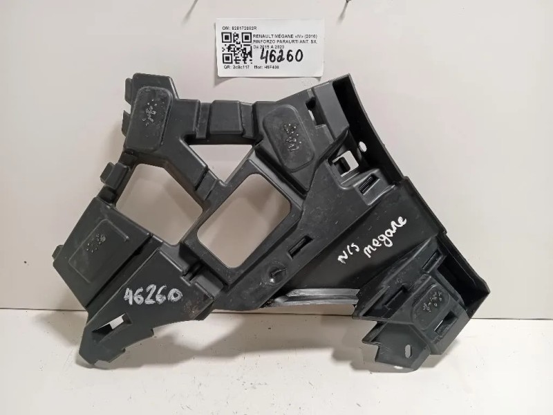Rinforzo Paraurti ANT SX 628172082R Renault Mégane IV 2016
