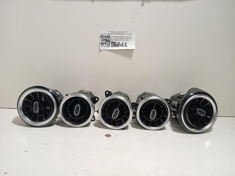 KIT Griglie Condotto ARIA Cruscotto A1778308300A1778306300A177830770 Mercedes Classe A W177 2018