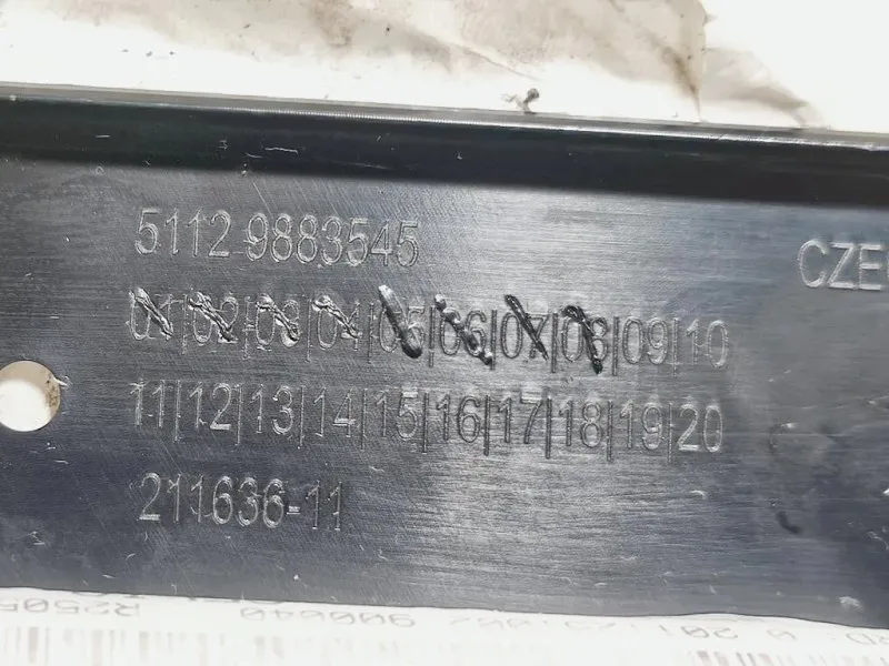 Rinforzo Paraurti POST 5112 9883545 Bmw Serie 1 F40 Berlina 2019