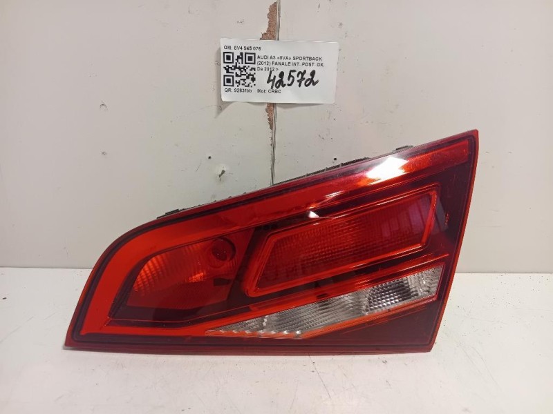 Fanale INT POST DX 8V4 945 076 Audi A3 8VA Sportback 2012