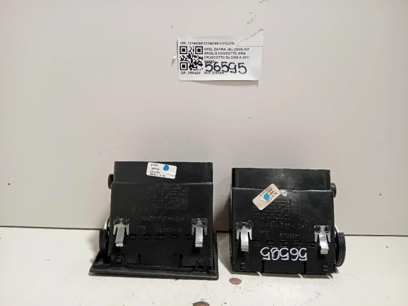 KIT Griglie Condotto ARIA Cruscotto 1314439813144399 Opel Zafira B 2005