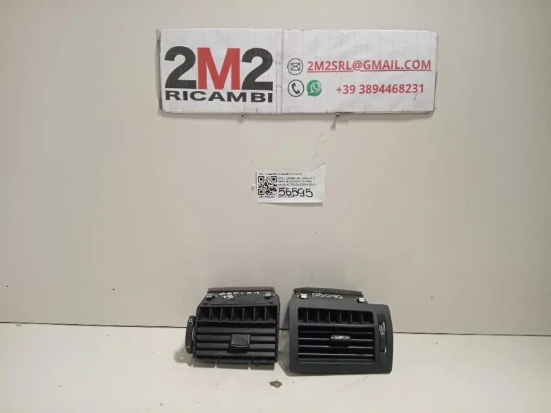 KIT Griglie Condotto ARIA Cruscotto 1314439813144399 Opel Zafira B 2005