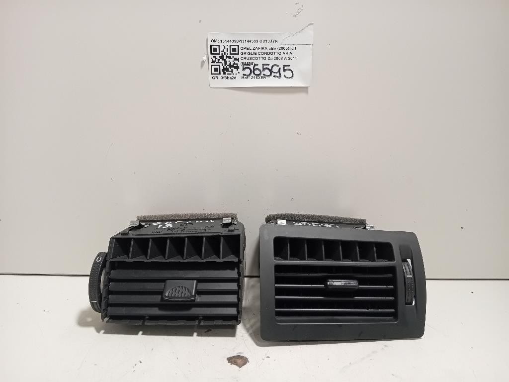 KIT Griglie Condotto ARIA Cruscotto 1314439813144399 Opel Zafira B 2005