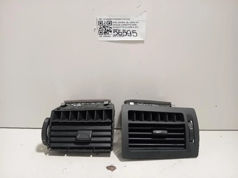 KIT Griglie Condotto ARIA Cruscotto 1314439813144399 Opel Zafira B 2005