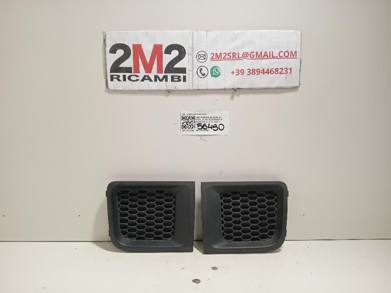 KIT Griglie Ventilazione SUP Paraurti ANT 735587835735587834 Jeep Renegade 2018