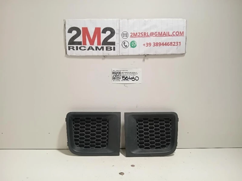 KIT Griglie Ventilazione SUP Paraurti ANT 735587835735587834 Jeep Renegade 2018