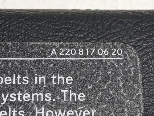 KIT Pannelli Parasole KIT PANNELLI PARASOLE Mercedes Classe SLK R170 1997