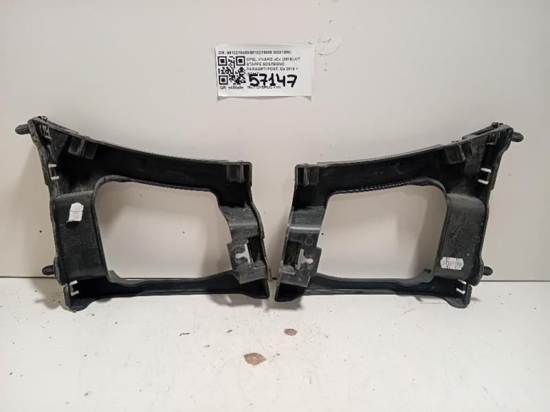 KIT Staffe Sostegno Paraurti POST 98102164809810215980 Opel Vivaro C 2019