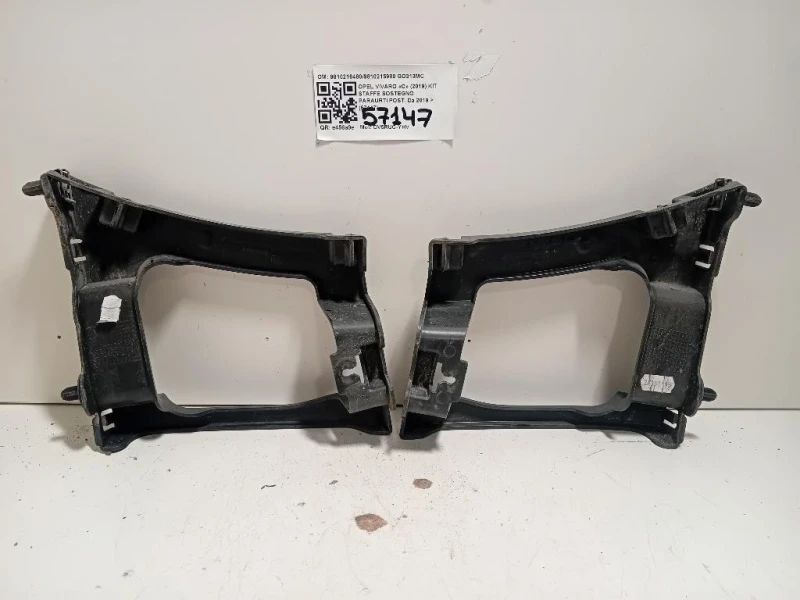 KIT Staffe Sostegno Paraurti POST 98102164809810215980 Opel Vivaro C 2019
