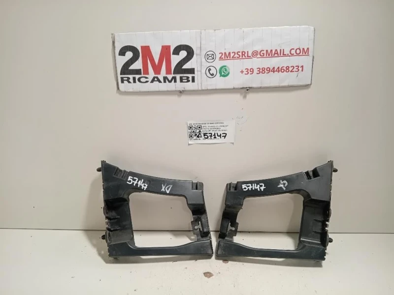 KIT Staffe Sostegno Paraurti POST 98102164809810215980 Opel Vivaro C 2019
