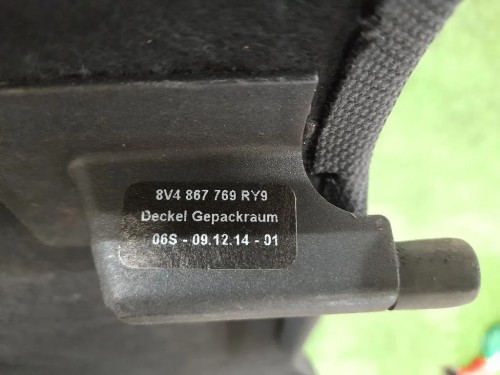 Ripiano Copertura VANO Bagagli 8V4867769RY9 Audi A3 8VA Sportback 2012
