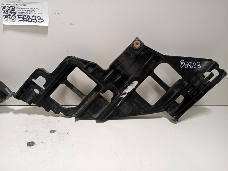 KIT Supporti Proiettore ANT 5K08072285K0807227 Volkswagen GOLF VI 2009