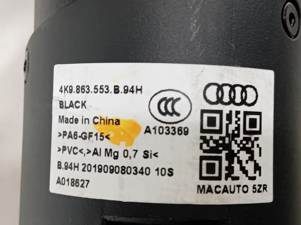 Ripiano Copertura VANO Bagagli 4G9863553H94H Audi A6 4GD Avant 2016