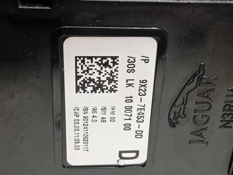 LEVA Cambio Automatico 9X23-7E453-DD Jaguar XF I 2011