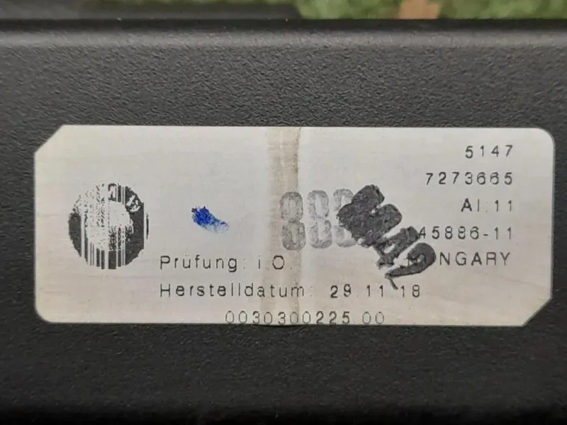 Ripiano Copertura VANO Bagagli 14588611 Bmw Serie 3 F31 Touring 2012