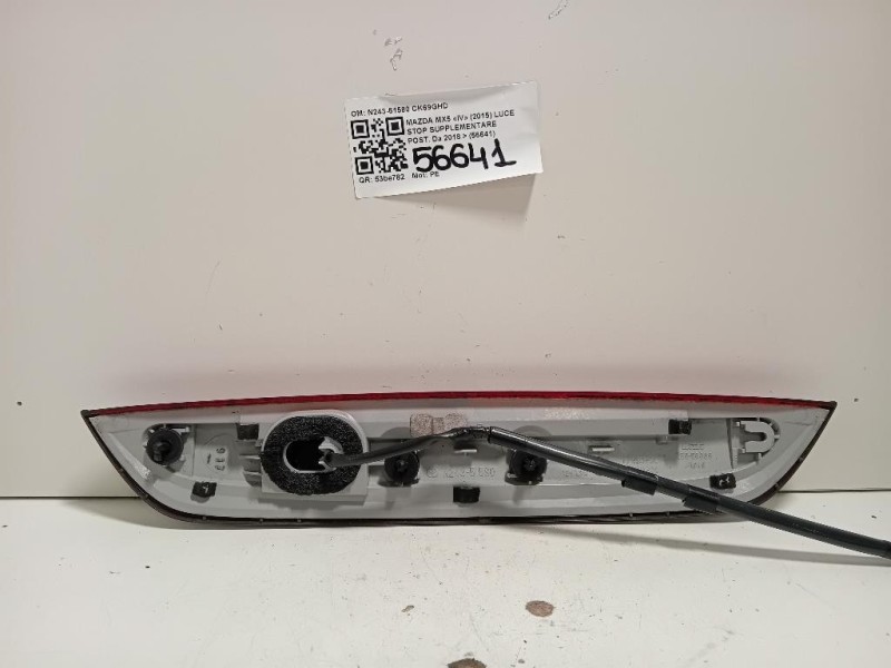 LUCE STOP Supplementare POST N243-51580 Mazda MX5 IV 2015