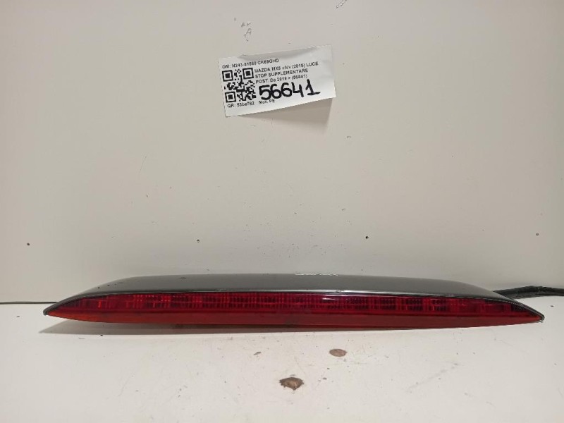 LUCE STOP Supplementare POST N243-51580 Mazda MX5 IV 2015