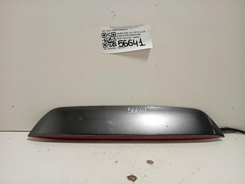 LUCE STOP Supplementare POST N243-51580 Mazda MX5 IV 2015