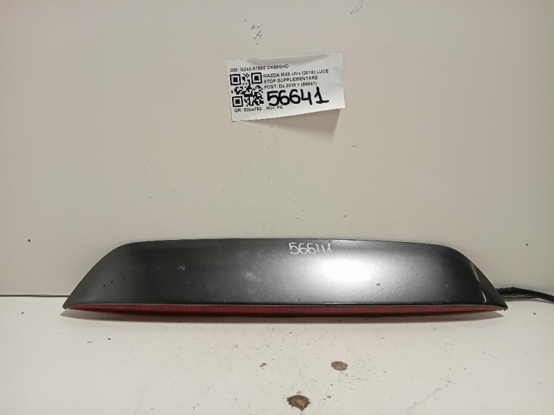 LUCE STOP Supplementare POST N243-51580 Mazda MX5 IV 2015