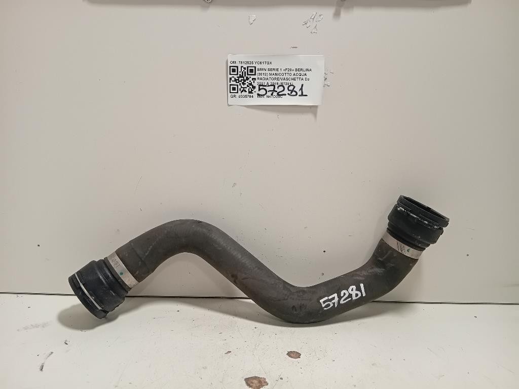Manicotto Acqua Radiatorevaschetta 7812525 Bmw Serie 1 F20 Berlina 2012
