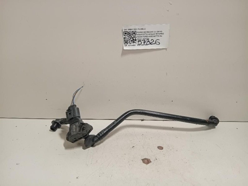 Manicotto Acqua Ritorno Radiatorevaschetta 95B611931 Porsche Macan I 2014