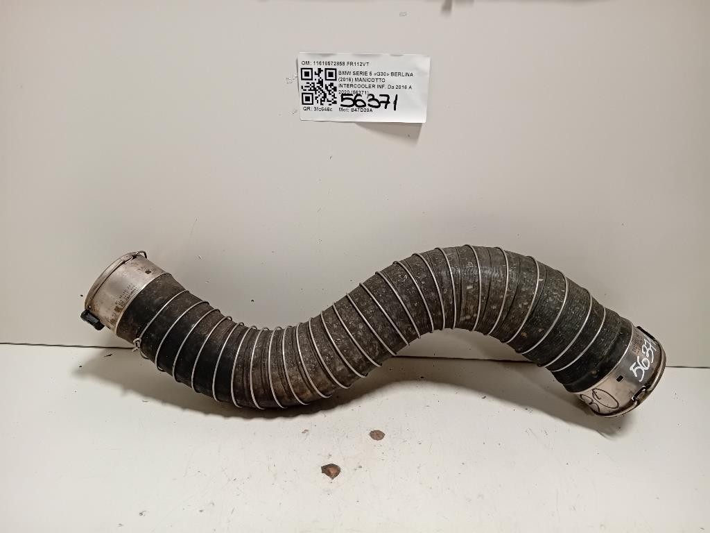 Manicotto Intercooler INF 11618572858 Bmw Serie 5 G30 Berlina 2016