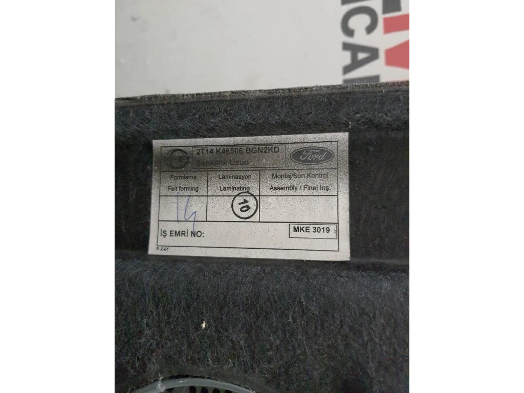 Ripiano Copertura VANO Bagagli 1360902 2T14K46506BG Ford Transit Connect I 2002