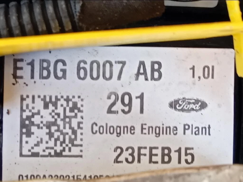 Motore Completo YYJB 140 CV 104 KW Ford Fiesta VI 2012