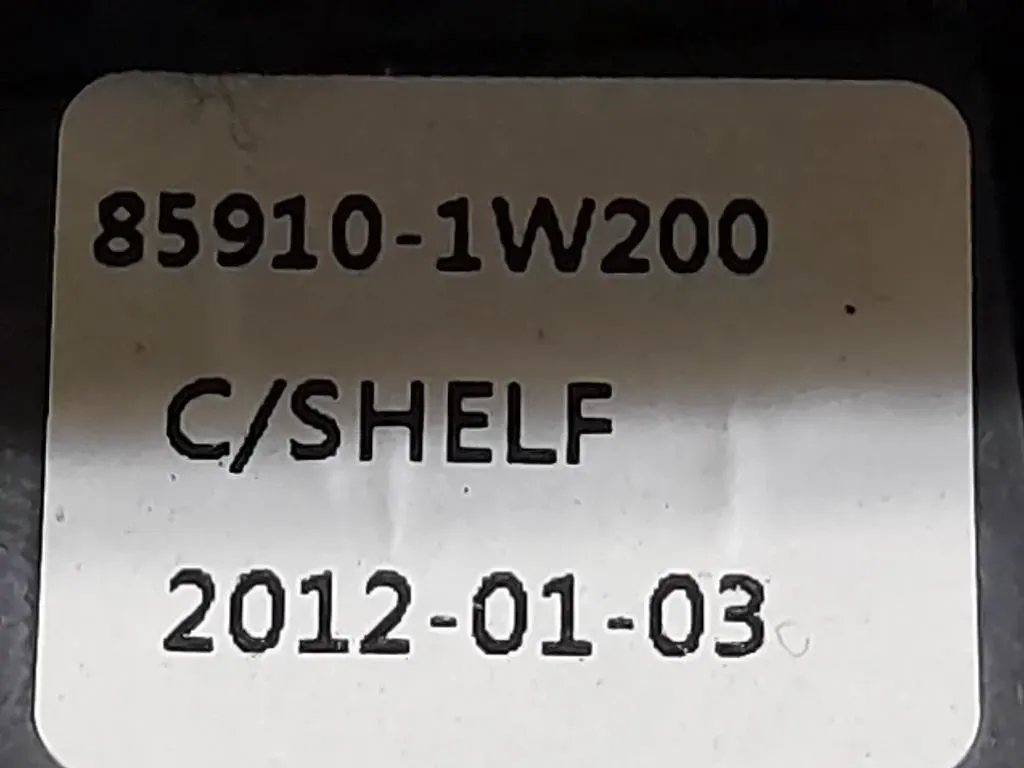 Ripiano Copertura VANO Bagagli Kia RIO III 2012