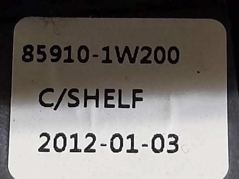 Ripiano Copertura VANO Bagagli  Kia RIO III 2012