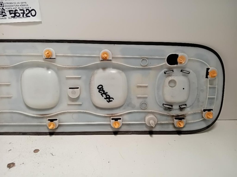 Modanatura Adesiva Porta ANT SX 9813091377 Citroen C3 III 2016