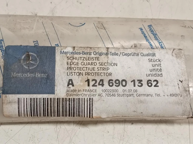 Modanatura Adesiva Porta POST SX A1246901362 Mercedes Serie W124 1985