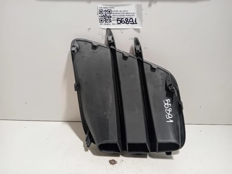 Modanatura Griglia DI Ventilazione Paraurti ANT DX 86524-1W700 Kia RIO III 2012