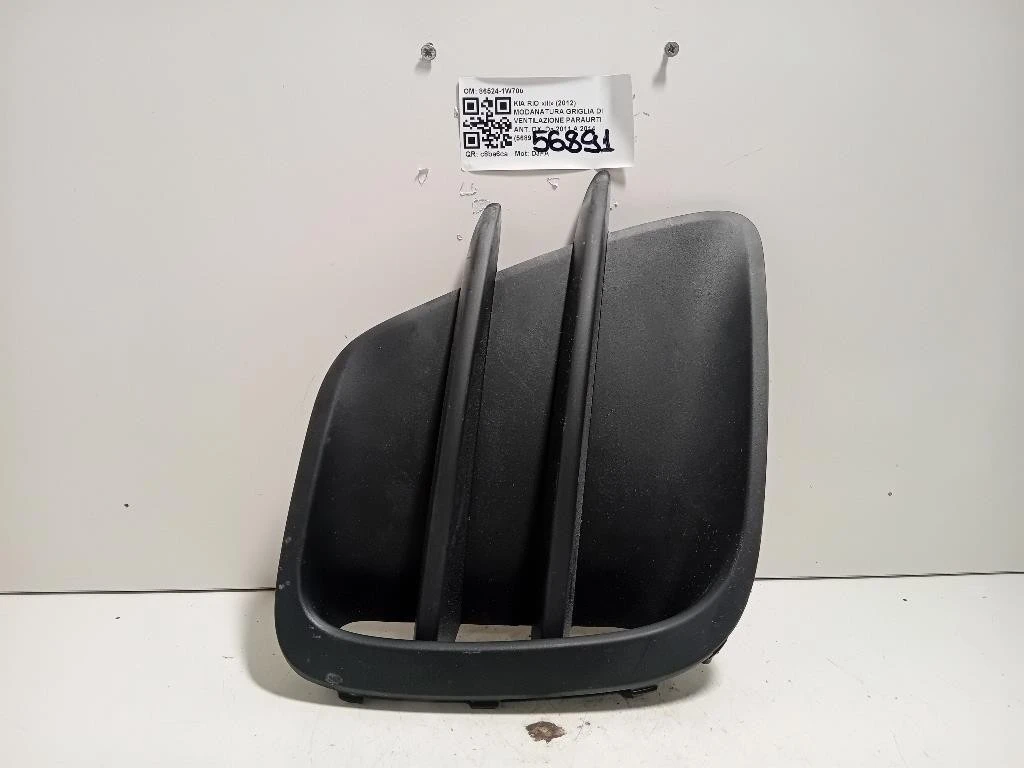Modanatura Griglia DI Ventilazione Paraurti ANT DX 86524-1W700 Kia RIO III 2012