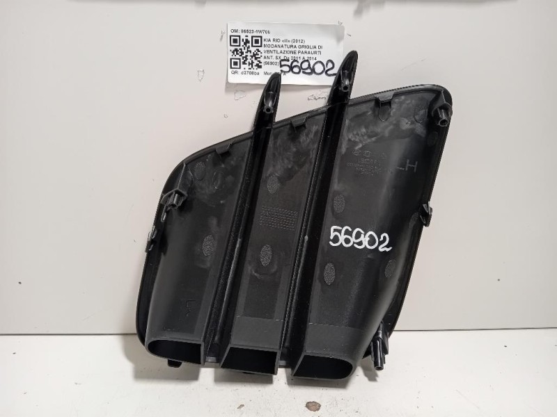 Modanatura Griglia DI Ventilazione Paraurti ANT SX 86523-1W700 Kia RIO III 2012